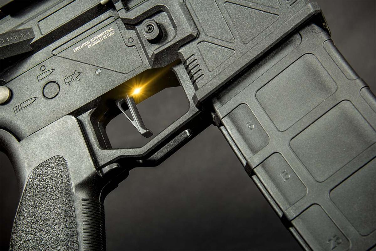 Evolution Ghost 2 XS EMR A   E.T.S II  Black  AEG 0,5 Joule